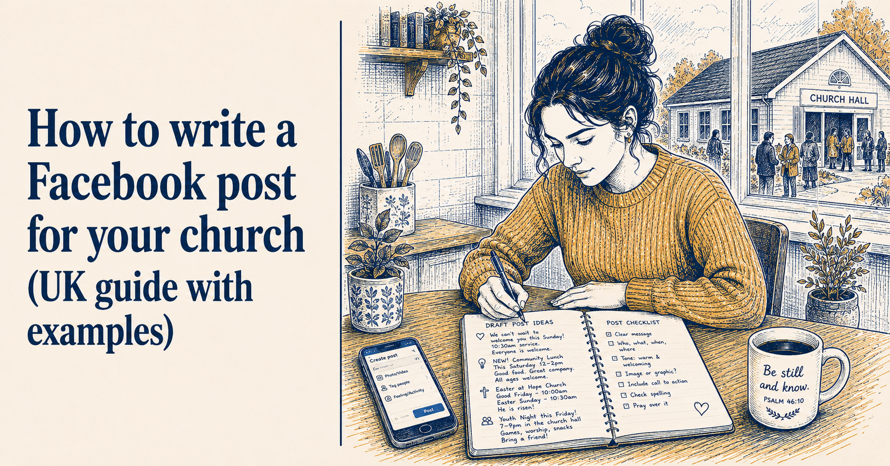 How to write a Facebook post for your church (UK guide with examples)